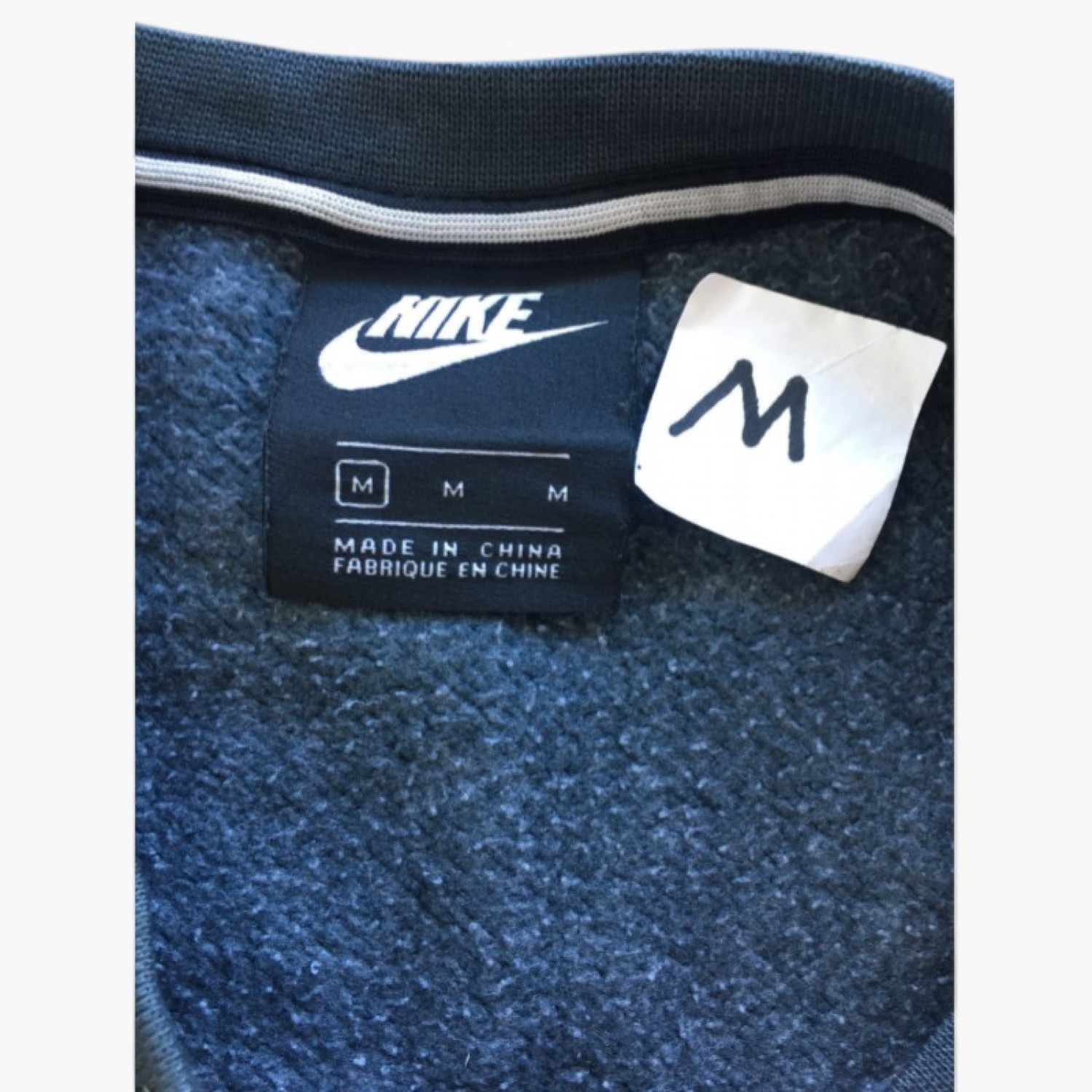 Nike Ανδρικό Φούτερ με Στρογγυλή Λαιμόκοψη – Πετρόλ – M