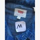 Levi’s Ανδρικό Μακρυμάνικο Τζιν Πουκάμισο – Μπλε – M