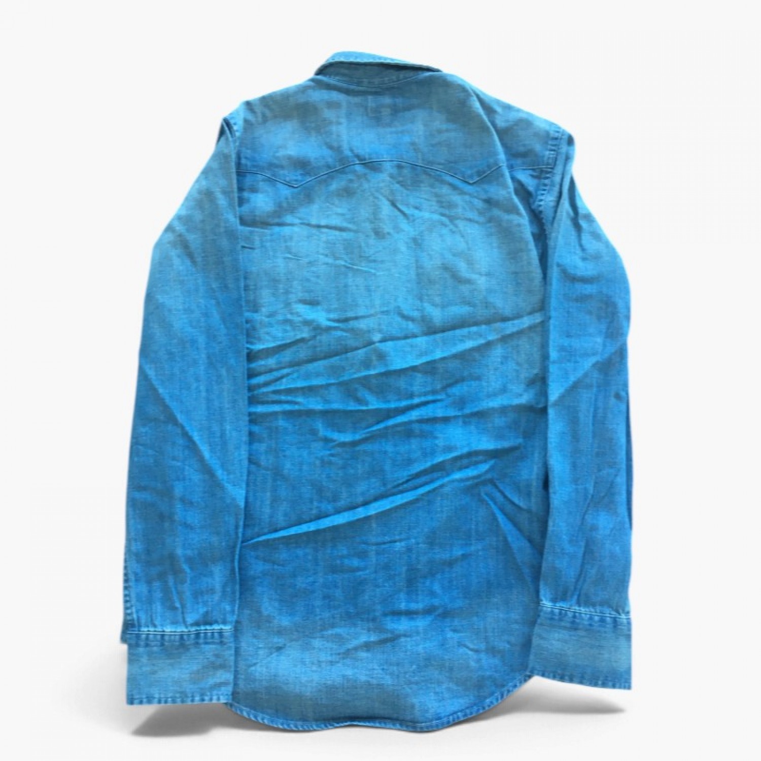 Levi’s Ανδρικό Μακρυμάνικο Τζιν Πουκάμισο – Μπλε – M