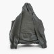 Adidas Originals φούτερ με κουκούλα ανθρακί — L