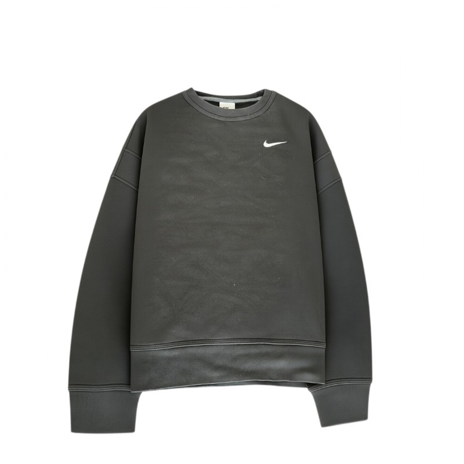 Nike φούτερ με μικρό λογότυπο ανθρακί — S