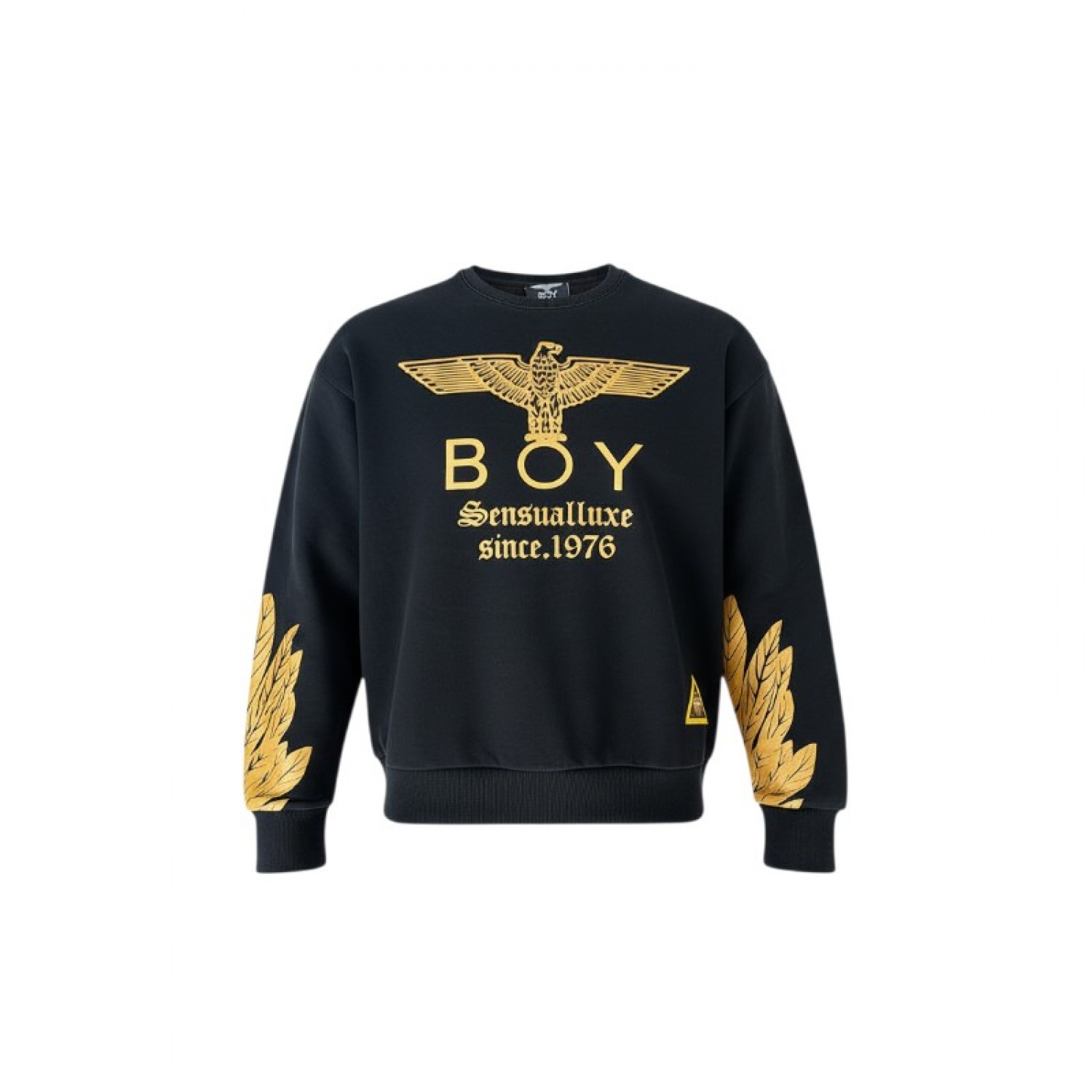 BOY London φούτερ με χρυσό σχέδιο μαύρο — L