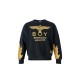 BOY London φούτερ με χρυσό σχέδιο μαύρο — L