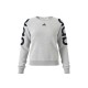 Adidas φούτερ με σχέδια στα μανίκια γκρι — XXL