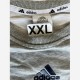 Adidas φούτερ με σχέδια στα μανίκια γκρι — XXL