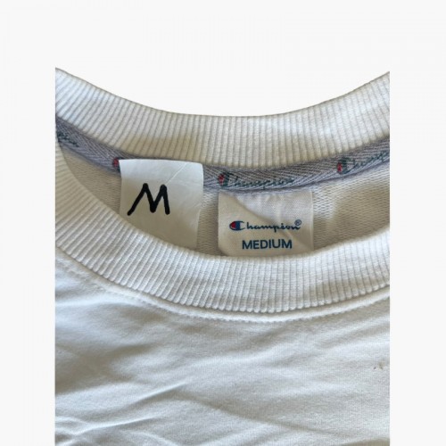 Champion φούτερ λευκό — M