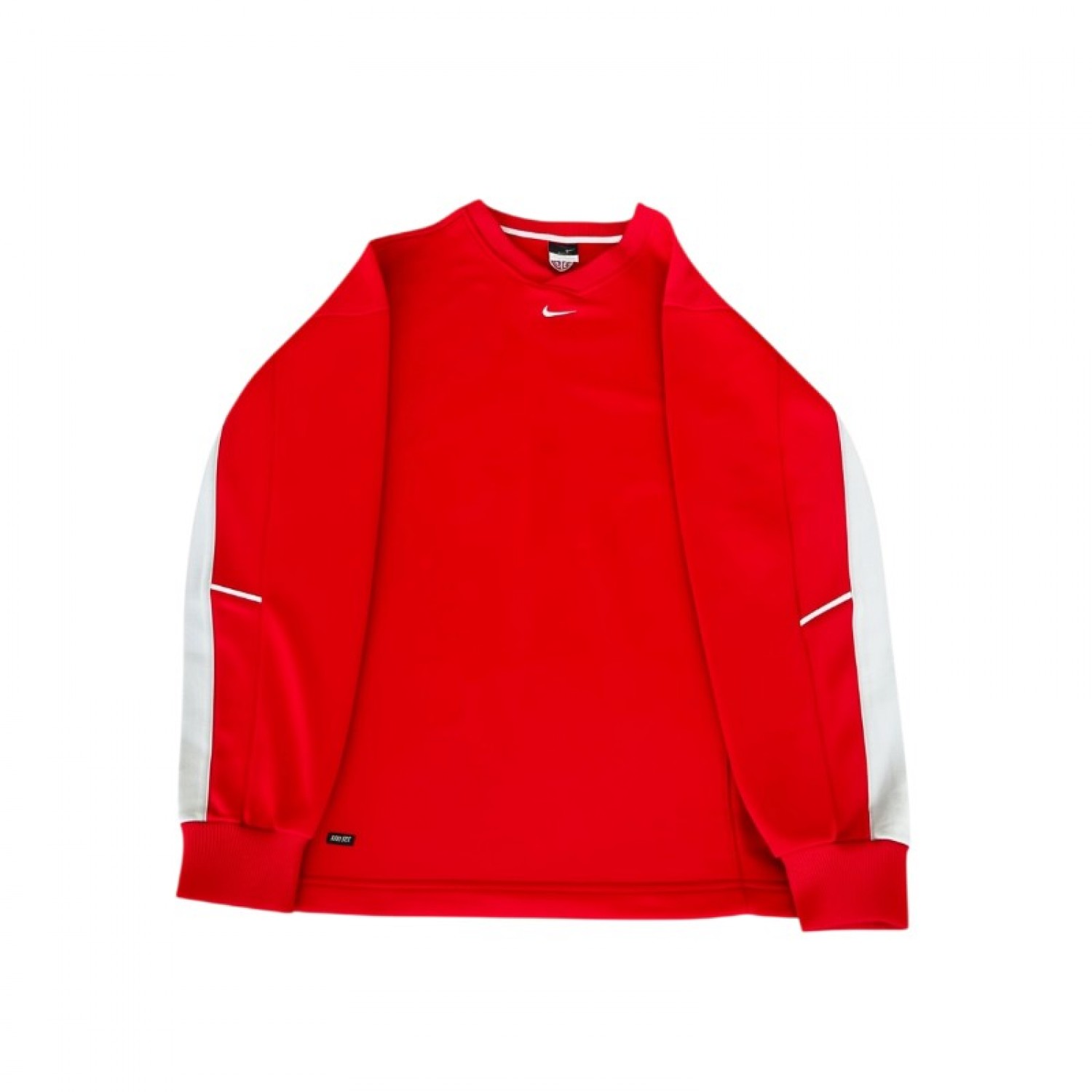 Nike Dri-FIT φούτερ κόκκινο — M