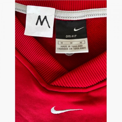 Nike Dri-FIT φούτερ κόκκινο — M