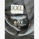 BOY London φούτερ με κουκούλα μαύρο — XXL