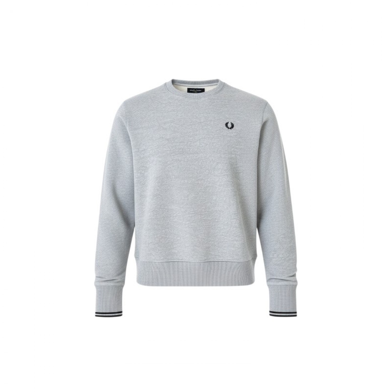 Fred Perry φούτερ ανοιχτό γκρι — S