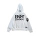 BOY London φούτερ με κουκούλα λευκό — M