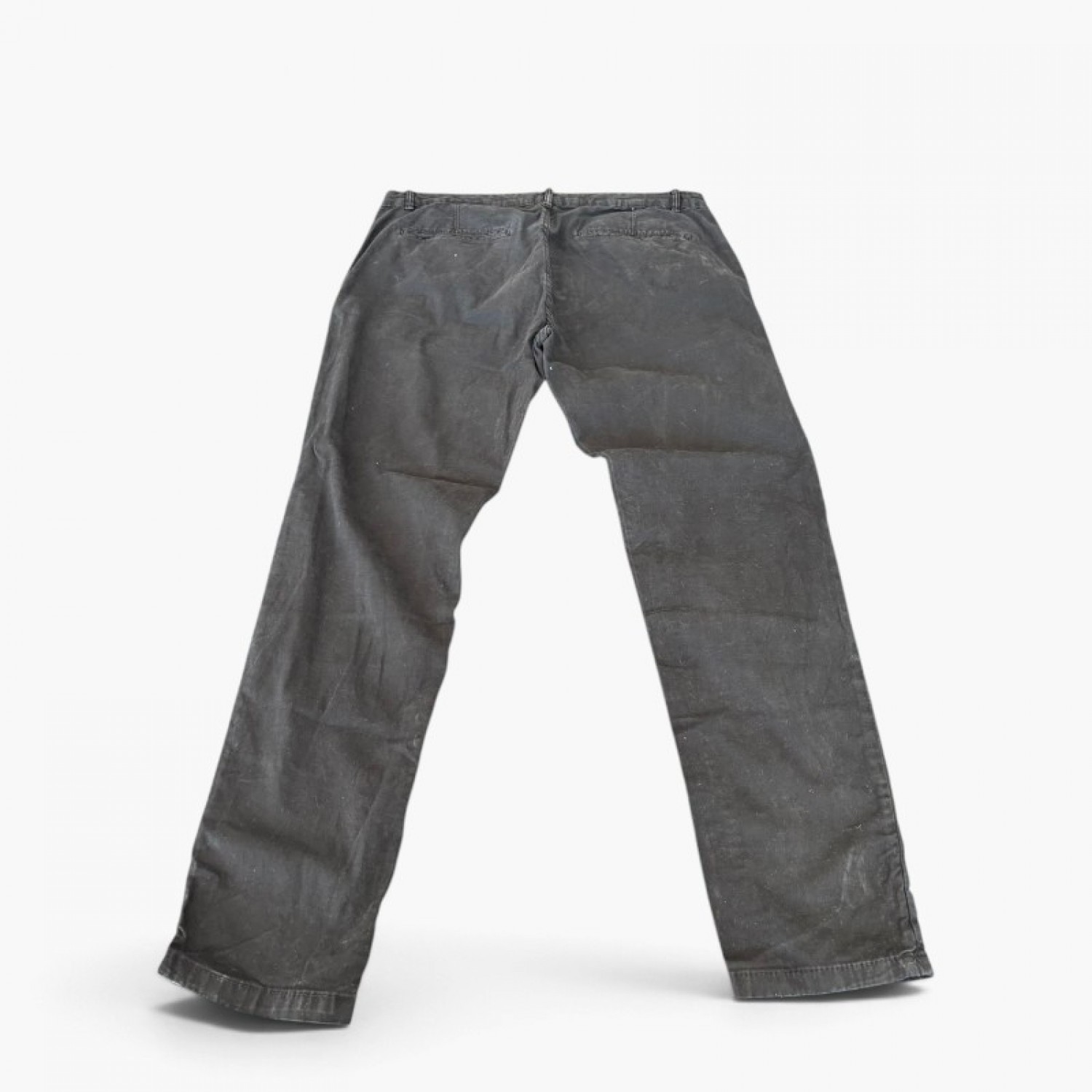 Zara Man Denim Wear παντελόνι chino ανθρακί — L