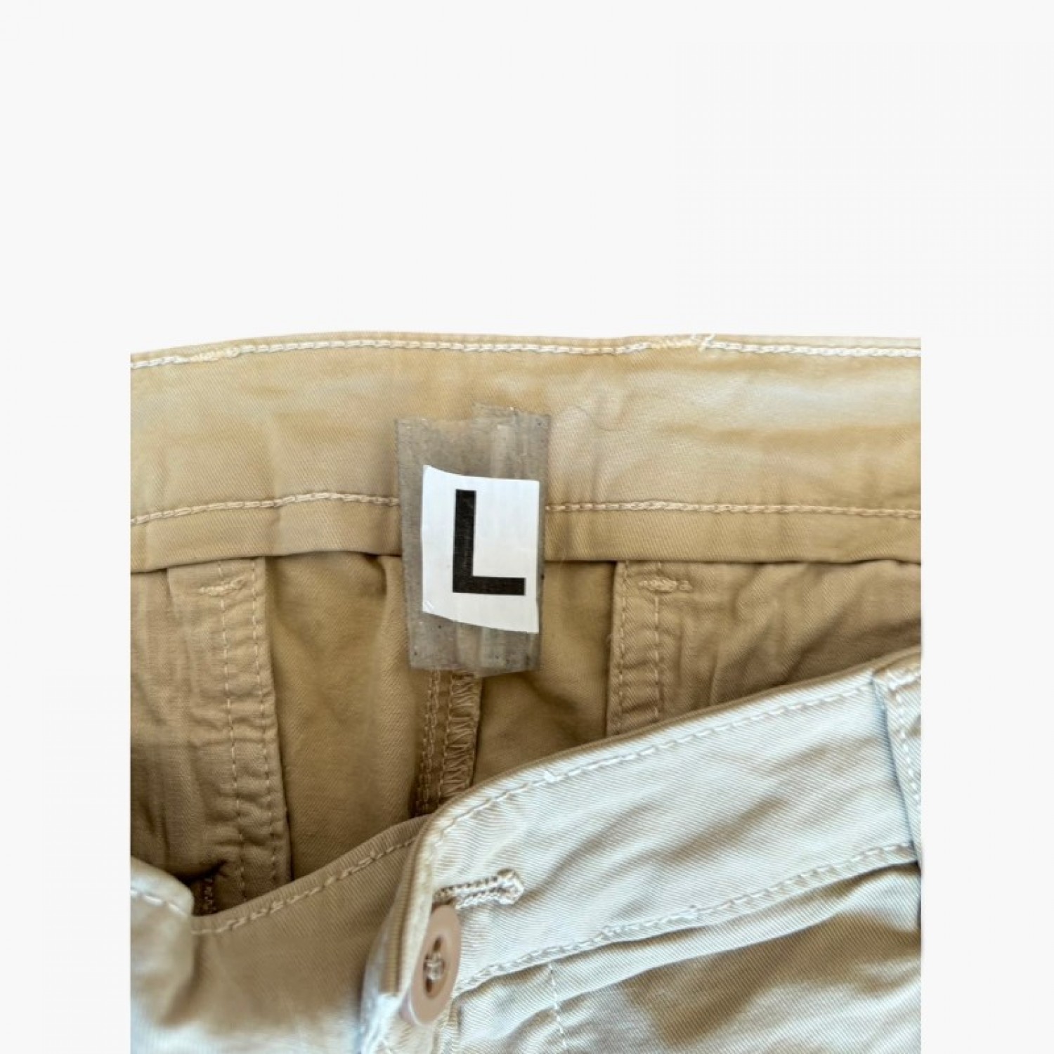 Παντελόνι chino μπεζ — L