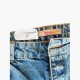 Bershka τζιν παντελόνι με σκισίματα ανοιχτό μπλε — 40