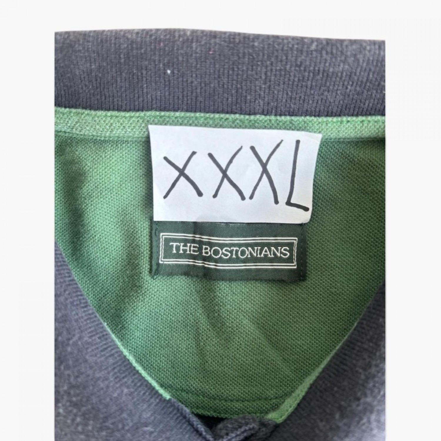 The Bostonians Navy Μπλούζα Polo – Μέγεθος XXXL / Pre-Owned