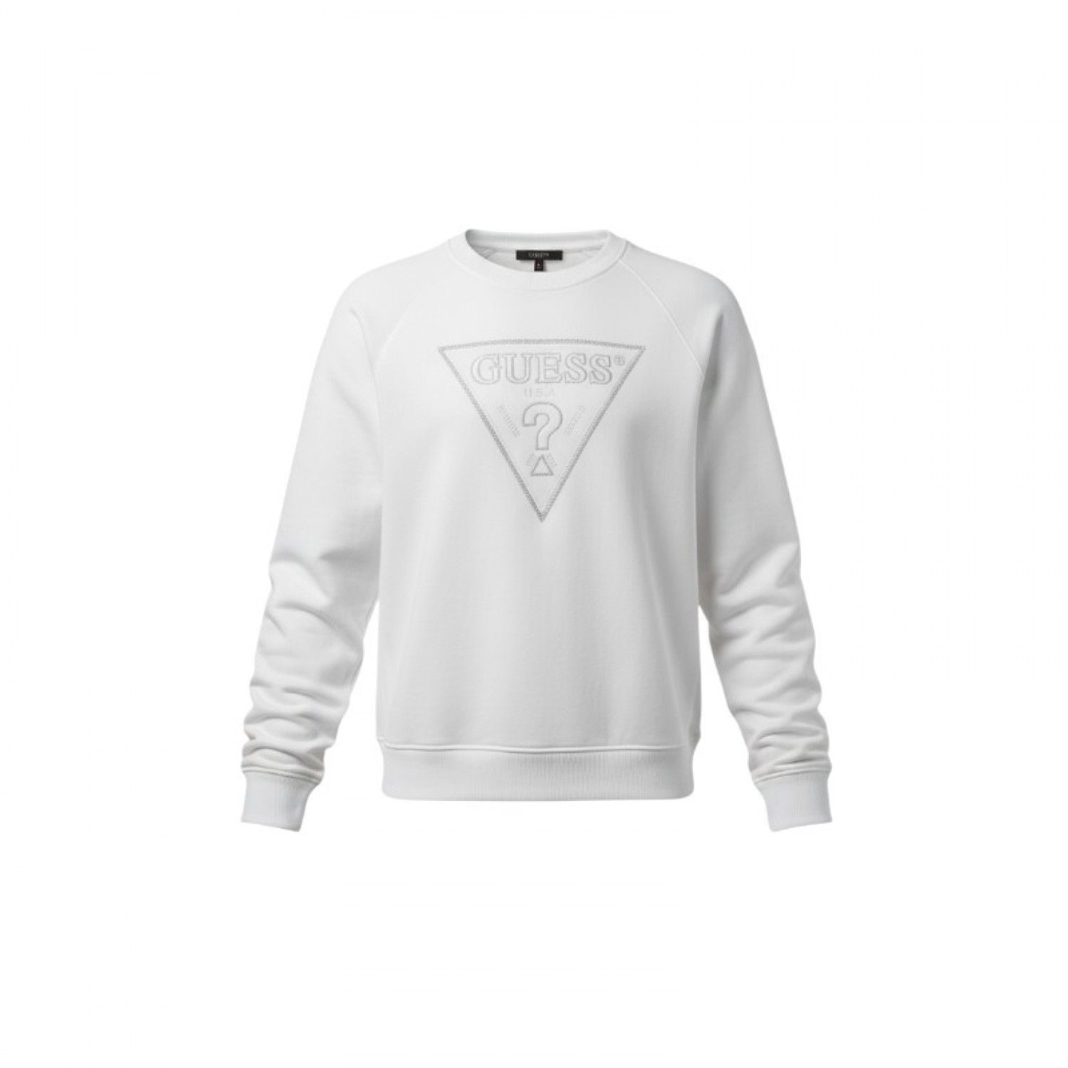 Guess Λευκό Σετ Φόρμας με Φούτερ και Jogger – Μέγεθος XS / Pre-Owned