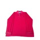 Polo Ralph Lauren Κόκκινη Μακρυμάνικη Polo Μπλούζα – Μέγεθος XL / Pre-Owned