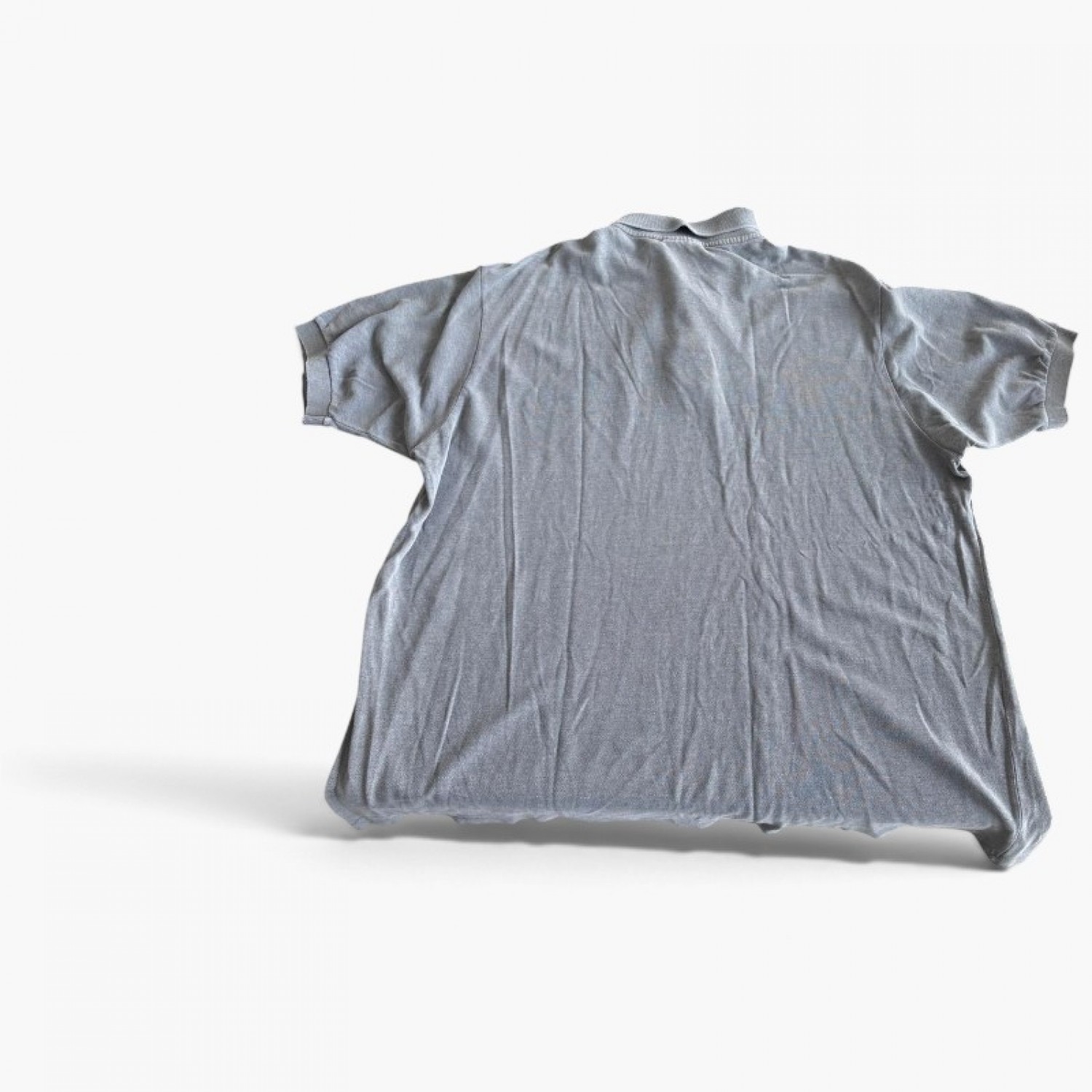 Chemise Lacoste Γκρι Polo Μπλούζα με Κροκόδειλο – Μέγεθος S / Pre-Owned
