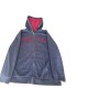 U.S. Polo Assn. Ανθρακί Ζακέτα Hoodie με Κόκκινες Λεπτομέρειες – Μέγεθος XXXL / Pre-Owned