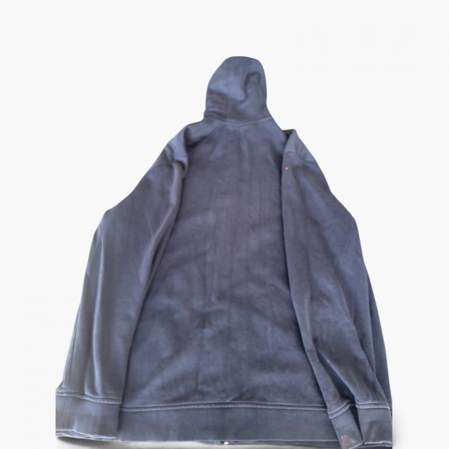 U.S. Polo Assn. Ανθρακί Ζακέτα Hoodie με Κόκκινες Λεπτομέρειες – Μέγεθος XXXL / Pre-Owned