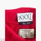Berto Lucci Κόκκινη Polo Μπλούζα Slim Fit – Μέγεθος XXXL / Pre-Owned