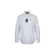 Berto Lucci Λευκό Πουκάμισο Normal Fit με Button-Down Γιακά – Μέγεθος XXXL / Pre-Owned