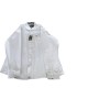 Berto Lucci Λευκό Πουκάμισο Normal Fit με Button-Down Γιακά – Μέγεθος XXXL / Pre-Owned