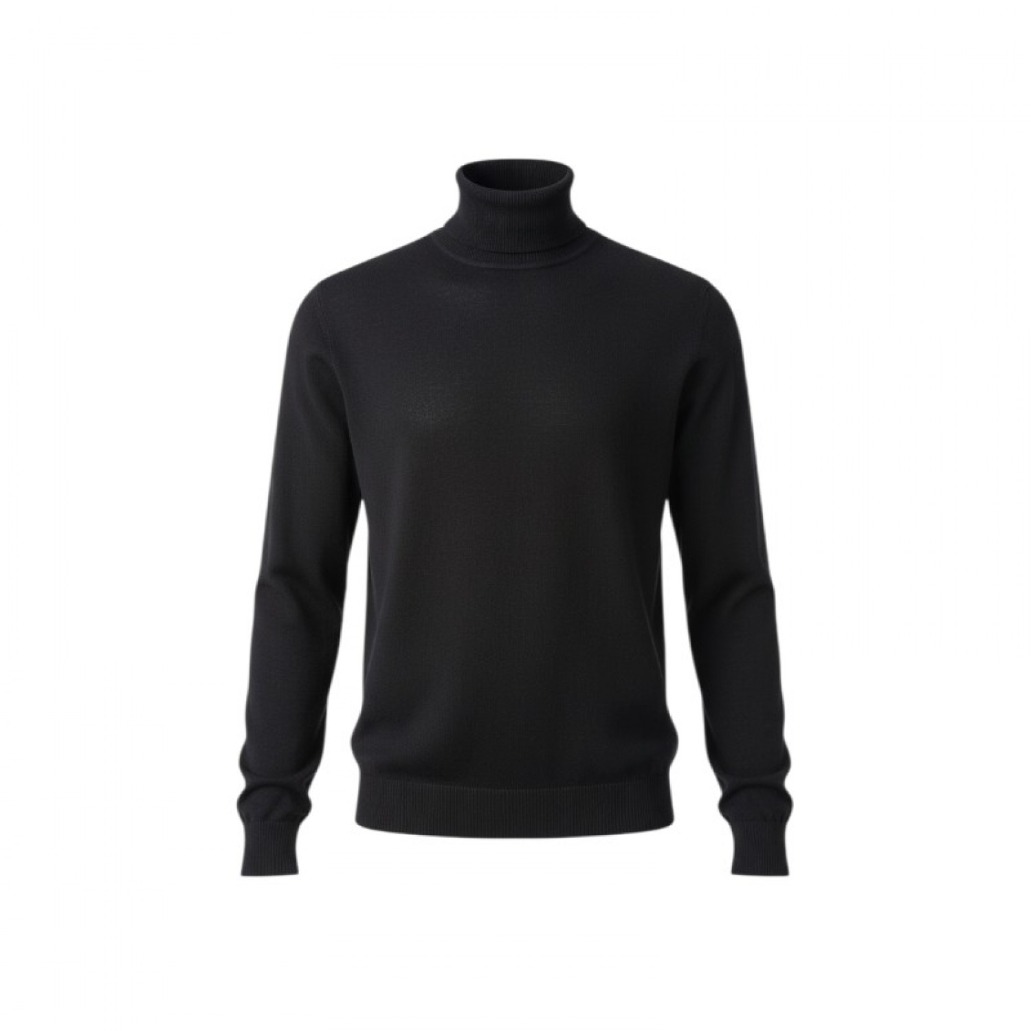 Zara Μαύρο Πλεκτό Ζιβάγκο – Μέγεθος XL / Pre-Owned