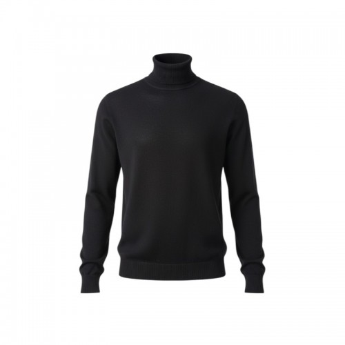 Zara Μαύρο Πλεκτό Ζιβάγκο – Μέγεθος XL / Pre-Owned