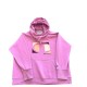 Champion Ροζ Φούτερ Hoodie με Μεγάλο Graphic Logo – Μέγεθος XL / Pre-Owned