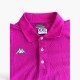 Kappa Φούξια Polo Μπλούζα με Λευκό Logo – Μέγεθος XXL / Pre-Owned