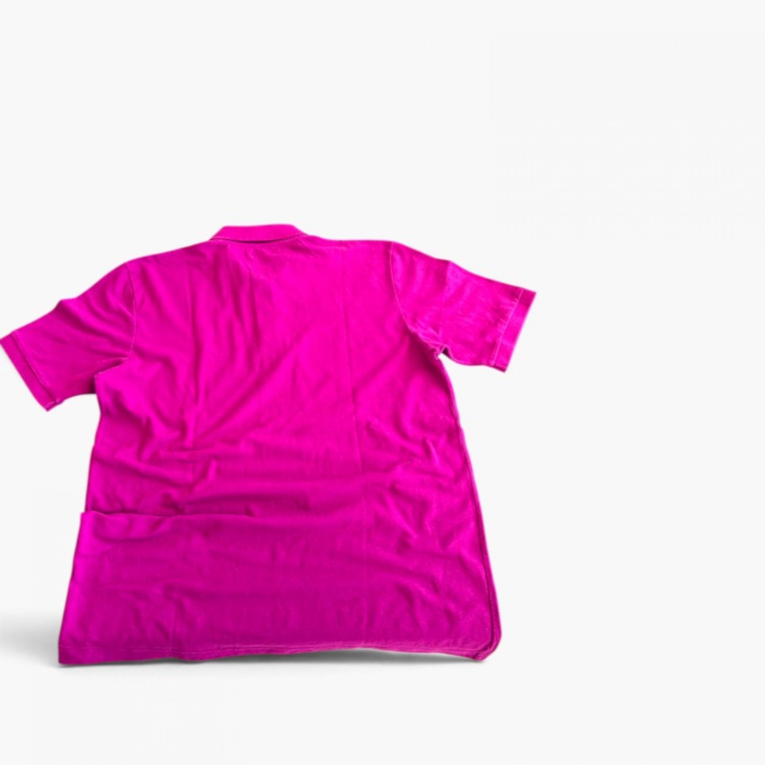 Kappa Φούξια Polo Μπλούζα με Λευκό Logo – Μέγεθος XXL / Pre-Owned