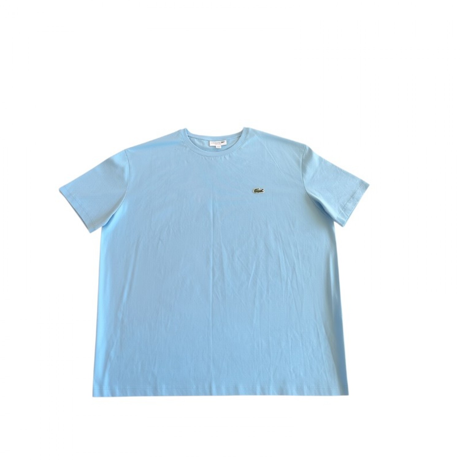 Lacoste Ανοιχτό Γαλάζιο T-Shirt Regular Fit – Μέγεθος XXL / Pre-Owned