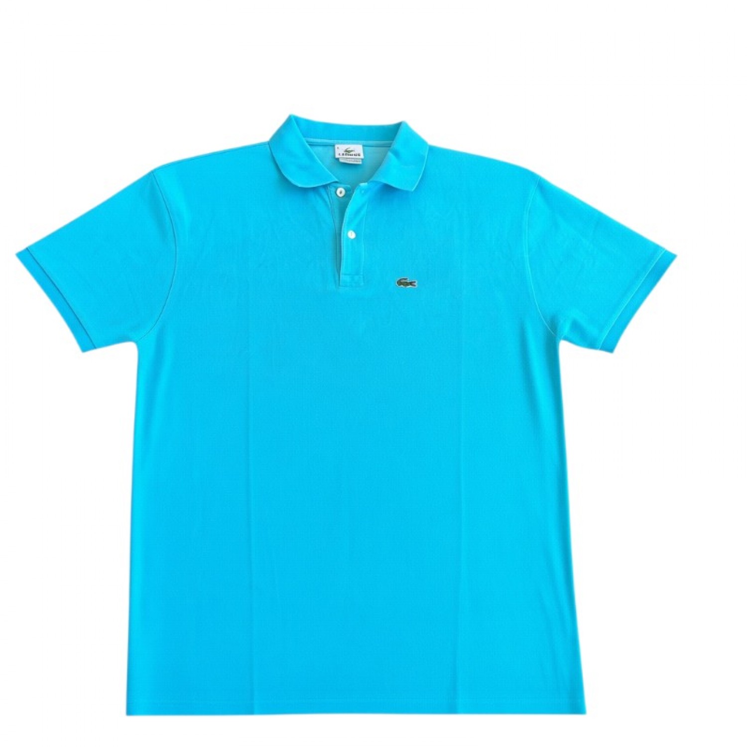 Lacoste Τιρκουάζ Polo Μπλούζα με Κροκόδειλο – Μέγεθος XL / Pre-Owned