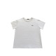 Lacoste Εκρού T-Shirt με Μικρό Κροκόδειλο – Μέγεθος S / Pre-Owned