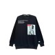 Dsquared2 Μαύρο Φούτερ με Φωτογραφικό Graphic Print – Μέγεθος S / Pre-Owned