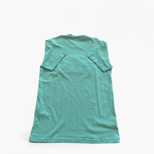 The North Face Πράσινο Αμάνικο T-Shirt με Ανάγλυφο Logo – Μέγεθος L / Pre-Owned
