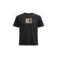 Hugo Μαύρο T-Shirt με Χρυσό Logo – Μέγεθος XXXL / Pre-Owned