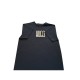 Hugo Μαύρο T-Shirt με Χρυσό Logo – Μέγεθος XXXL / Pre-Owned
