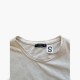 Lacoste Εκρού T-Shirt με Μικρό Κροκόδειλο – Μέγεθος S / Pre-Owned