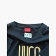 Hugo Μαύρο T-Shirt με Χρυσό Logo – Μέγεθος XXXL / Pre-Owned