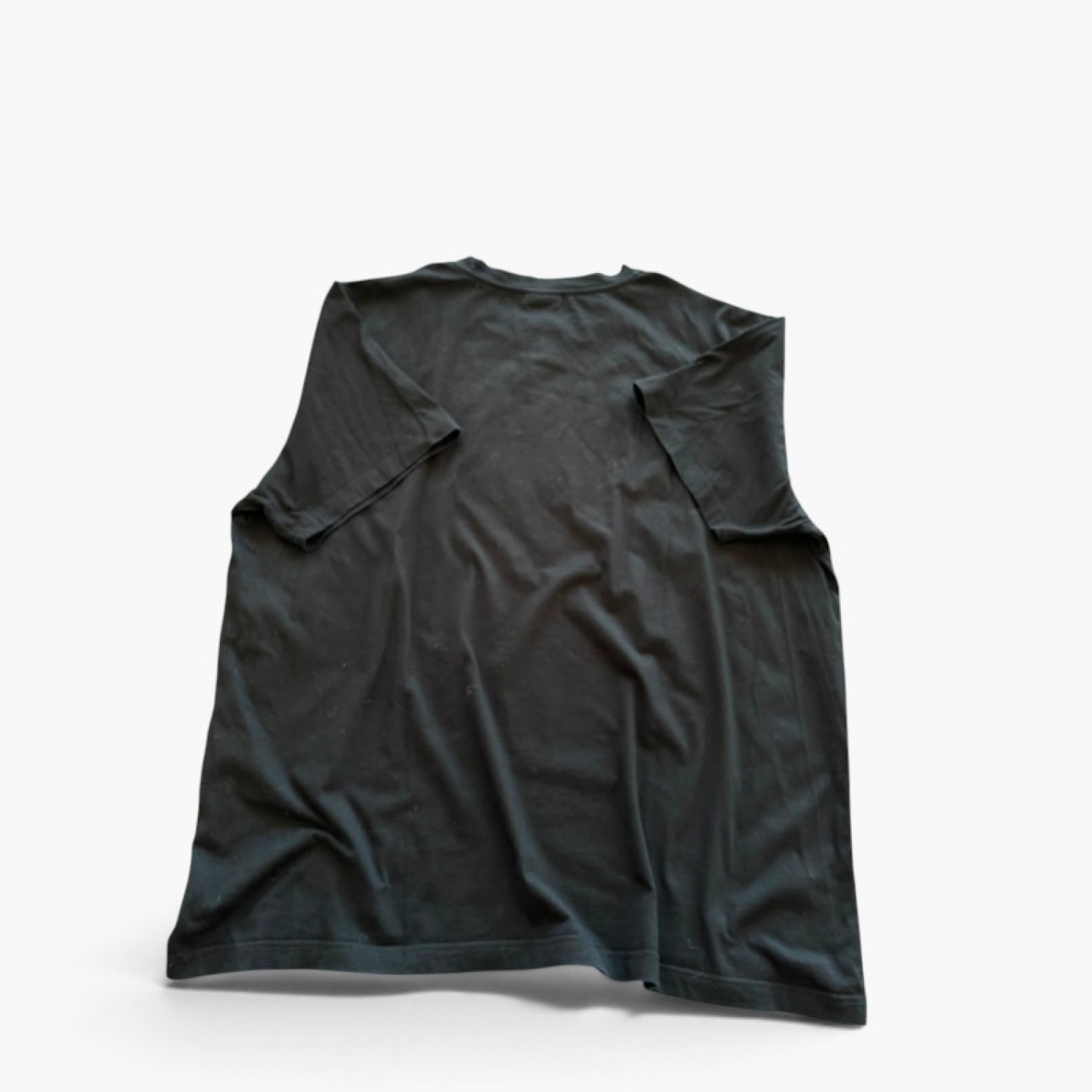 Hugo Μαύρο T-Shirt με Χρυσό Logo – Μέγεθος XXXL / Pre-Owned