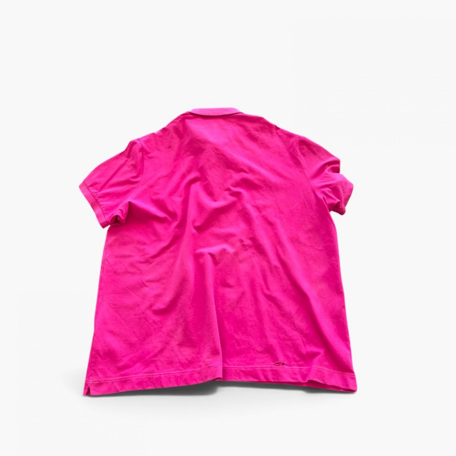 Lacoste Φούξια Polo Μπλούζα με Κροκόδειλο – Μέγεθος XXXL / Pre-Owned