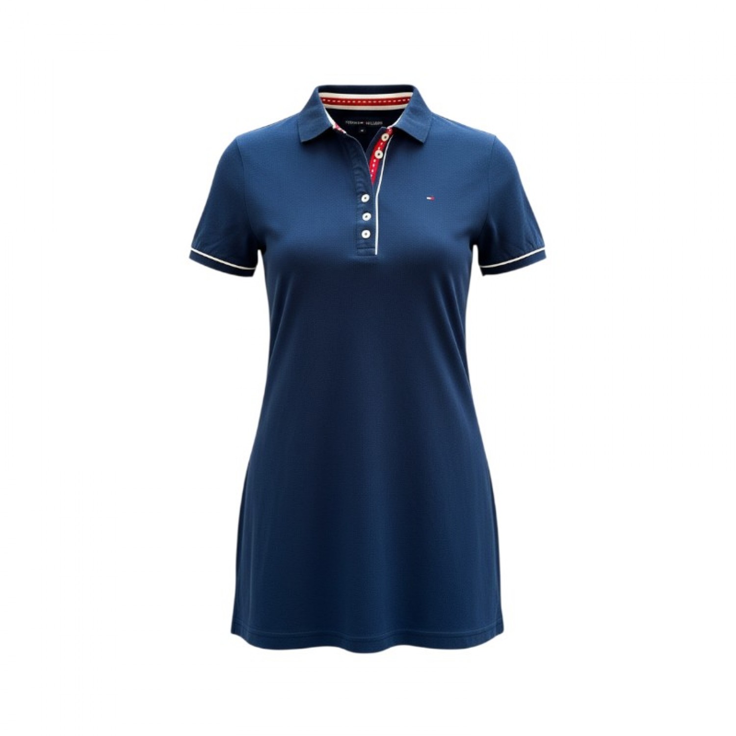 Tommy Hilfiger Γυναικείο Navy Polo ΜΠΛΟΥΖΑ – Μέγεθος S / Pre-Owned