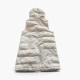 Zara Μπεζ Μακρύ Αμάνικο Puffer με Κουκούλα – Μέγεθος L / Pre-Owned