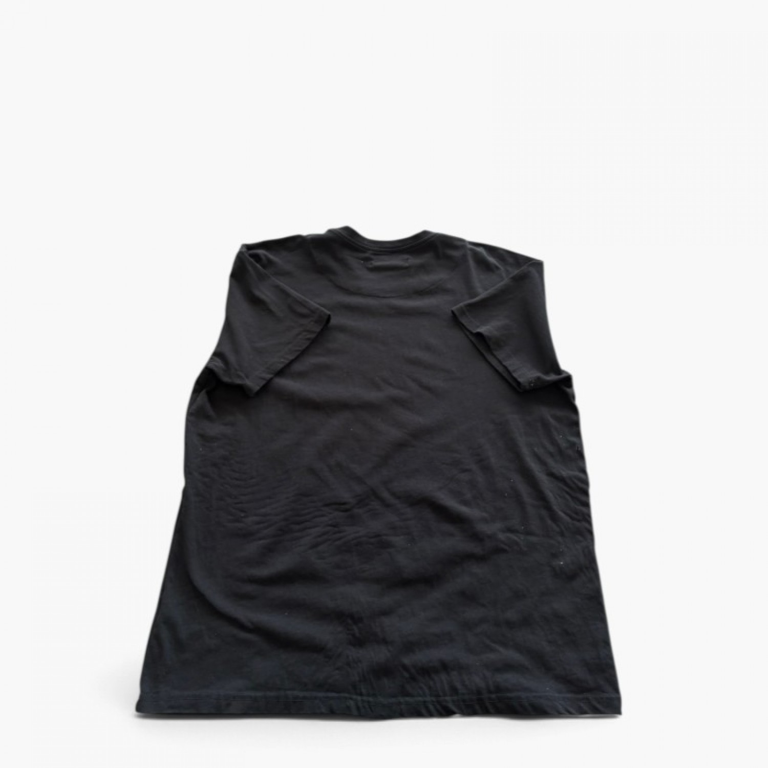 Amiri Μαύρο Αμάνικο T-Shirt με Κίτρινο Logo – Μέγεθος XXL / Pre-Owned