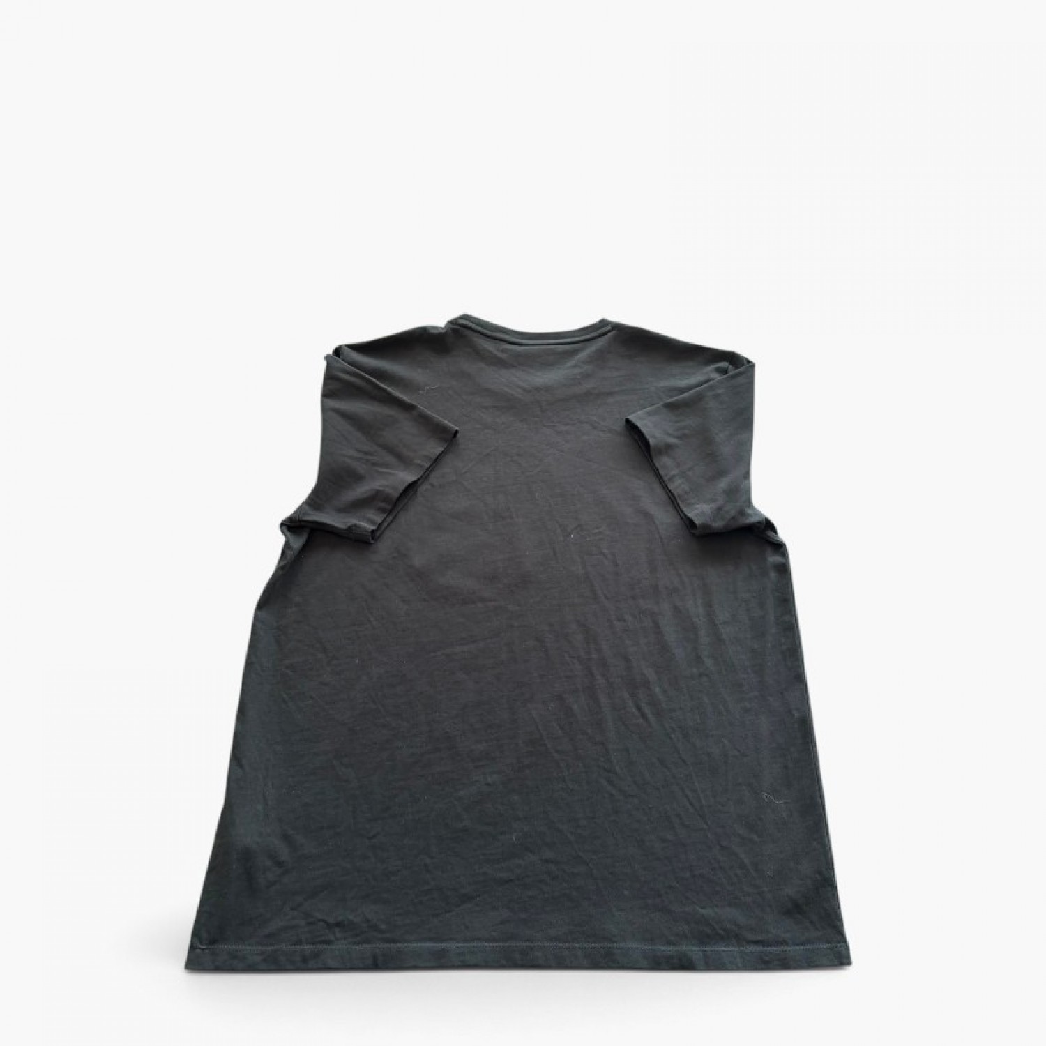 Hugo Μαύρο Αμάνικο T-Shirt με Κόκκινο Logo Print – Μέγεθος XXL / Pre-Owned