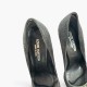 Louis Vuitton Μαύρες Suede Γόβες με Χρυσό LV και Strass – Μέγεθος  40 / Pre-Owned