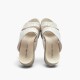Calvin Klein Jeans Μπεζ Platform Slides – Μέγεθος 39 / Pre-Owned