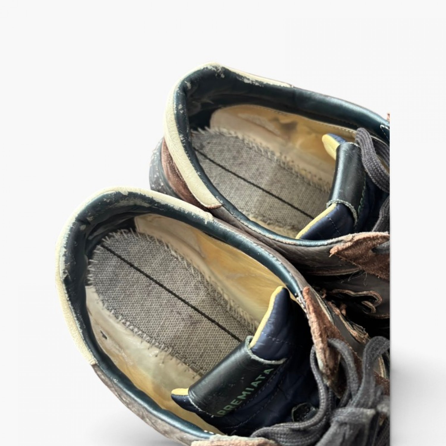 Premiata Καφέ Γκρι Sneakers με Suede Λεπτομέρειες – Μέγεθος 46 / Pre-Owned